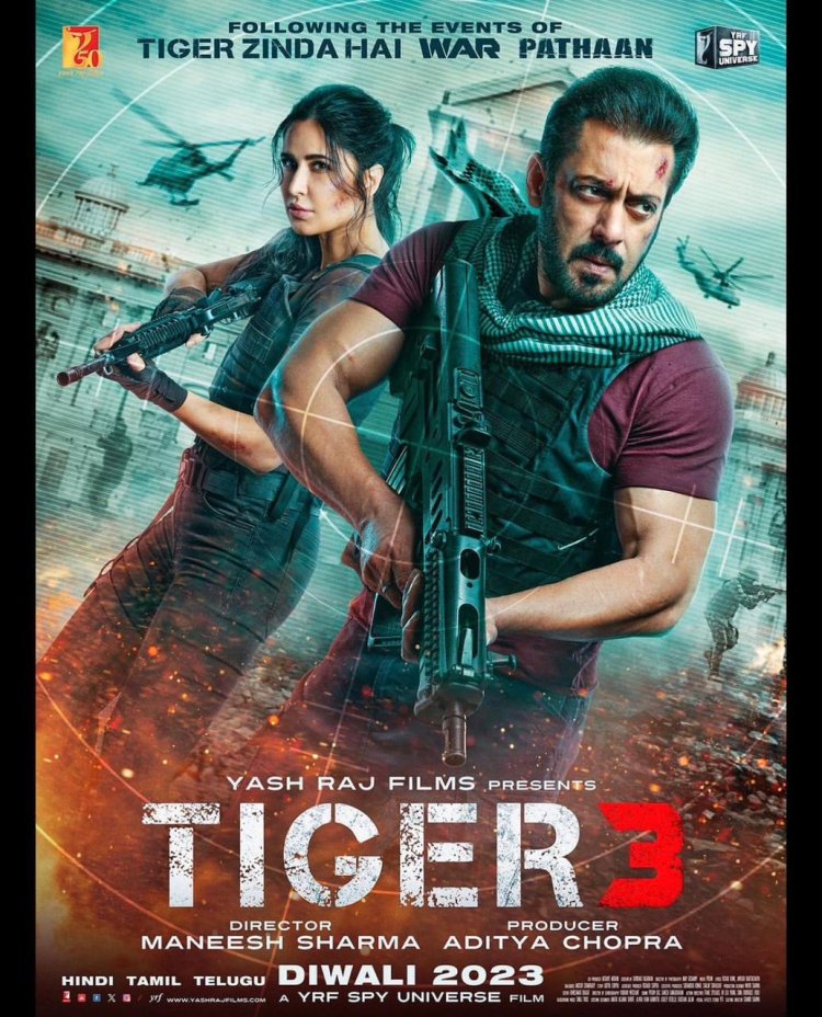 कैटरीना कैफ और सलमान खान इस दिवाली टाइगर 3 से बड़े पर्दे पर वापसी करेंगे
