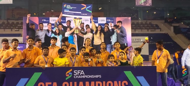 जयपुर में एसएफए चैम्पियनशिप्स के पहले संस्करण में कैम्ब्रिज कोर्ट वर्ल्ड स्कूल ‘स्पोर्ट्स में नंबर वन स्कूल’ बना
