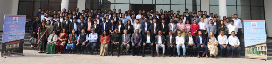 आईआईएम संबलपुर ने एक्जीक्यूटिव एमबीए के लिए सीईओ इमर्शन प्रोग्राम का आयोजन किया