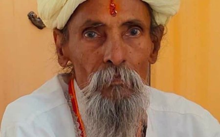 32 वर्ष से निराहार रहने वाले गृहस्थ जीवन के तपस्वी संत त्रिवेदी ब्राह्मण  नंदू महाराज  रामनवमी के दिन देवलोक हुए