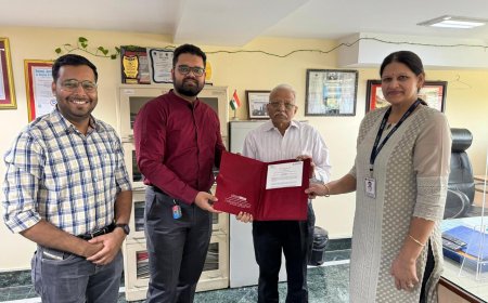 आईआईएचएमआर स्टार्ट-अप ने हेल्थकेयर के क्षेत्र में एंटरप्रेन्योरशिप  को बढ़ावा देने के लिए बीएमसीएचआरसी और एचसीजी  अस्पताल के साथ समझौता ज्ञापन पर किए हस्ताक्षर