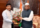 आईआईएचएमआर यूनिवर्सिटी के प्रेसीडेंट, डॉ. पीआर सोडानी ने की राज्यपाल, श्री हरिभाऊ बागडे से मुलाकात