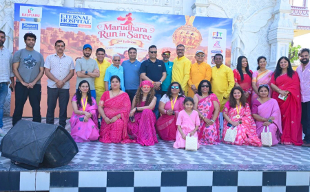 ‘मरुधरा रन इन साड़ी’–सीज़न 2: परंपरा और फिटनेस का अद्भुत संगम किया गया प्रस्तुत 